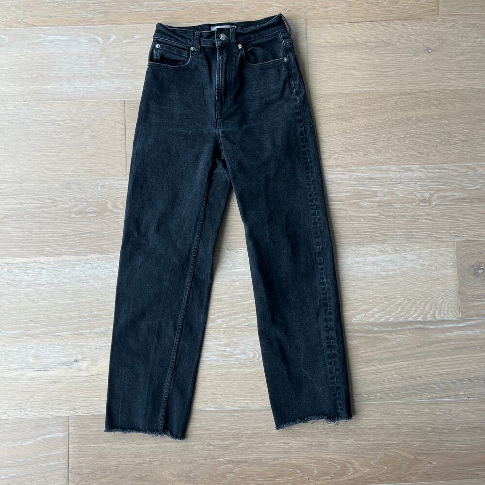 Everlane The Way-High Jeans Charcoal Black - Picture 4 of 8